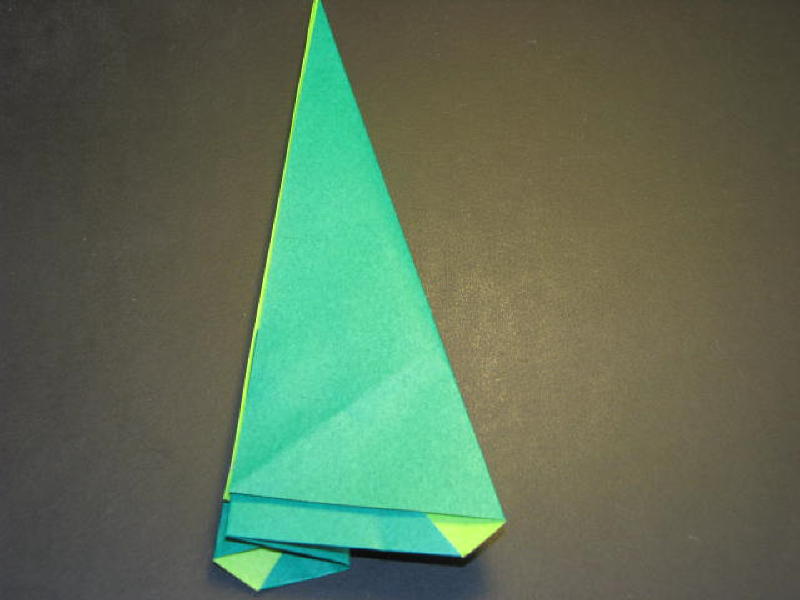 origami christmas tree