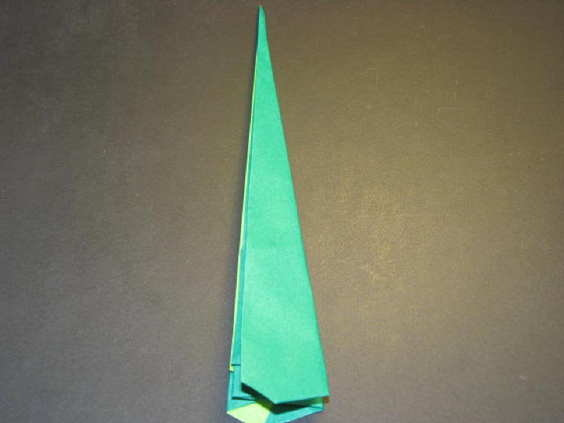 origami christmas tree