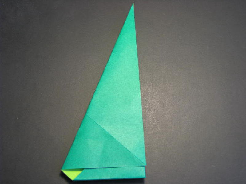 origami christmas tree