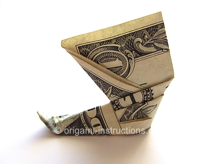 money-origami-pixie-shoe