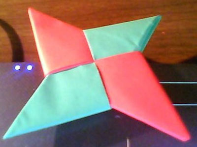 Origami Ninja Star or Shuriken