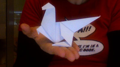 origami-dinosaur