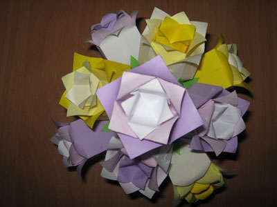 Origami Rose