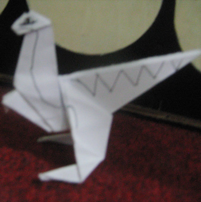 origami-dinosaur