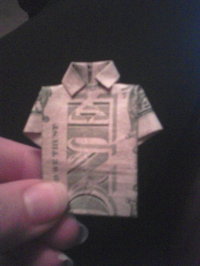 money-origami-shirt