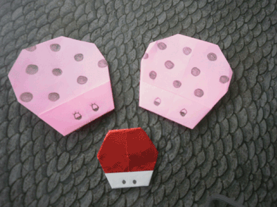 origami-ladybug