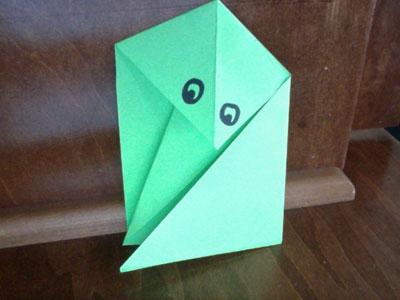 easy-origami-frog