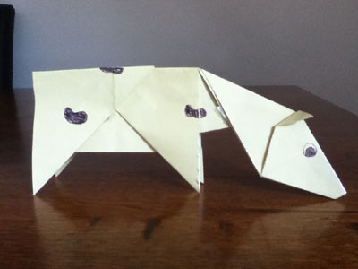 origami-cow