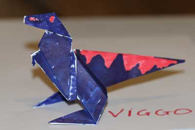 origami-dinosaur