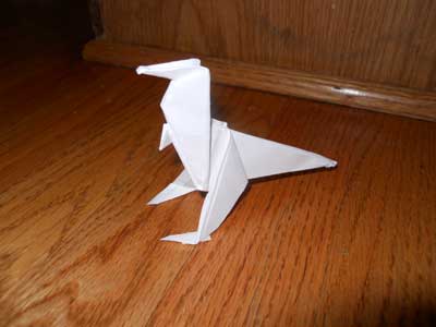 origami-dinosaur