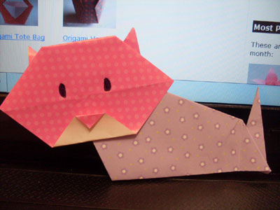 origami-cat