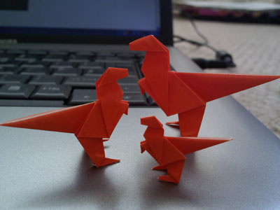 origami-dinosaur