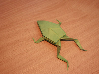 origami-frog