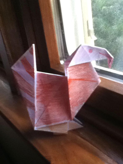 origami-turkey