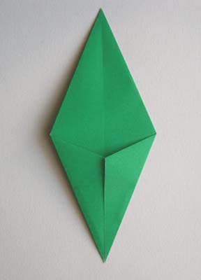 Origami Tulip Flower Photo Diagrams 13